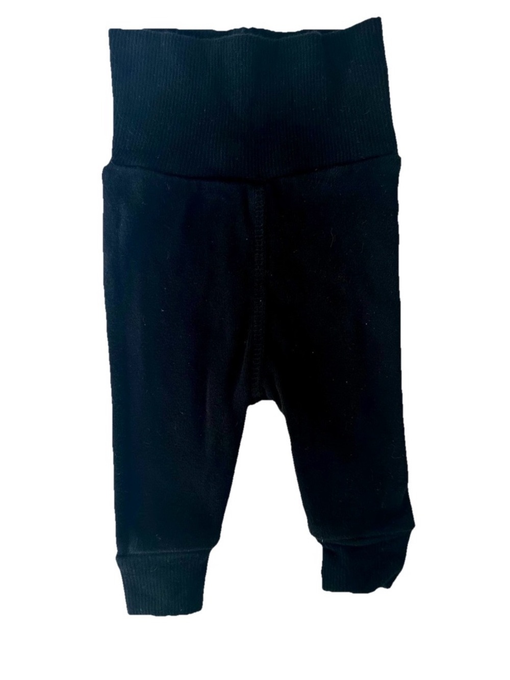 H&M Black Cotton Blend Leggings for Kids